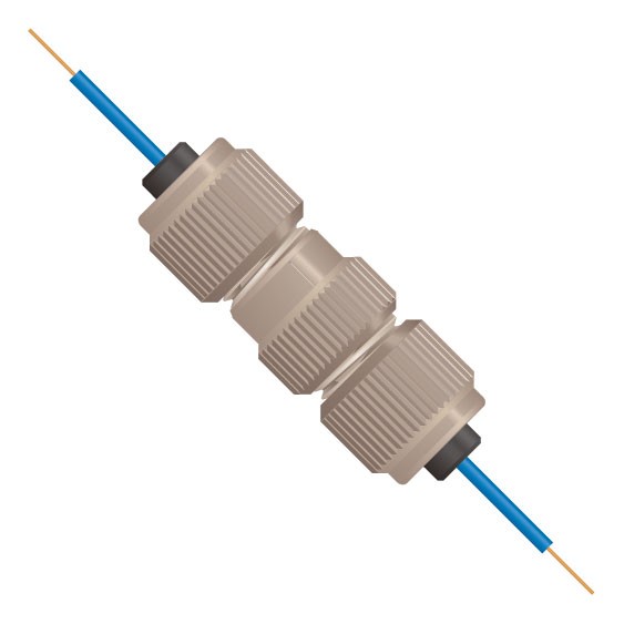 Filters & Frits: Mini Micro Inline Filter Assy.,  SST Screen, 1µm