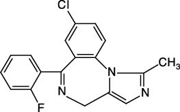 Cerilliant: Midazolam, 1.0 mg/mL