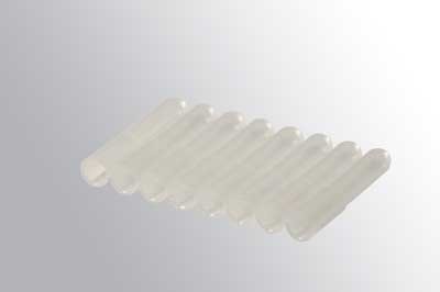 Micronic 1.40ml Non coded pushcap tubes in strip of 8-tubes Snap