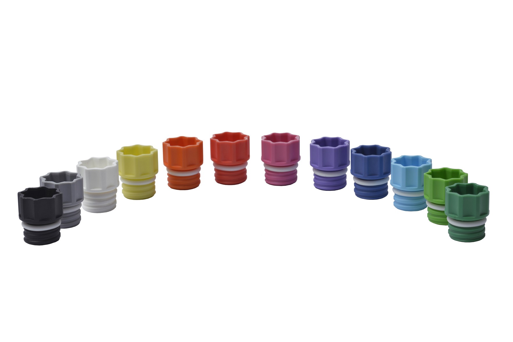 Micronics: Screw Caps for tubes in 48-well