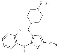 Cerilliant: Olanzapine, 1.0 mg/mL