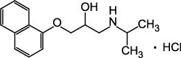 Cerilliant: Propranolol HCl, 1.0 mg/mL as free
