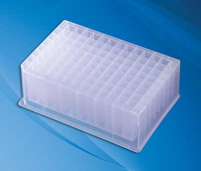 KX: Microplate, Deep Well, 96 Well, Polypropylene, 2.0 mL, Clear, Square Wells, Sterile, Individually Packaged