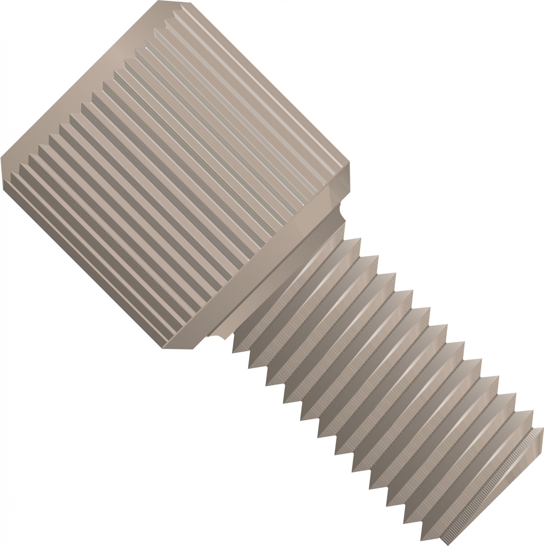 Upchurch: Flangeless Nut PPS 1/8in