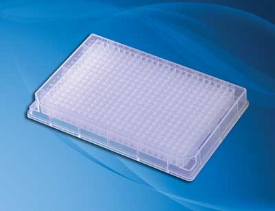 KX: Plate 120ul, 384 Deep well Sq Sterile