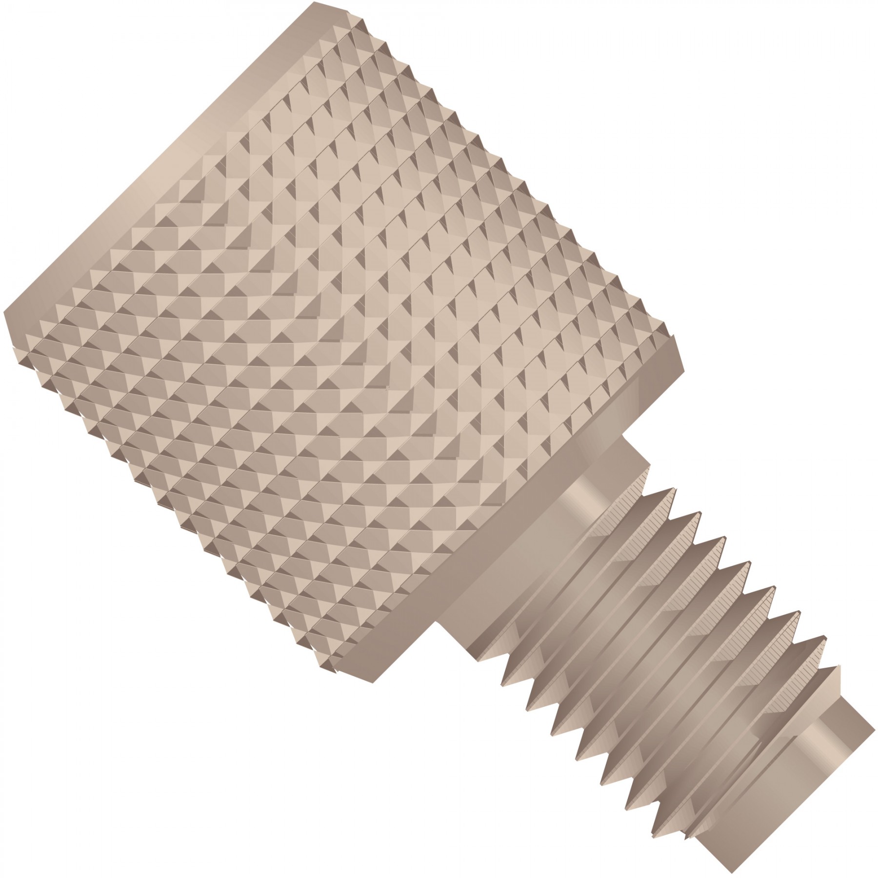 Adapters & Connectors: Threaded  Adapter, 1/4"-28 Flat Bottom (Female) to 10-32 Flat Bottom (Male), PEEKâ¢