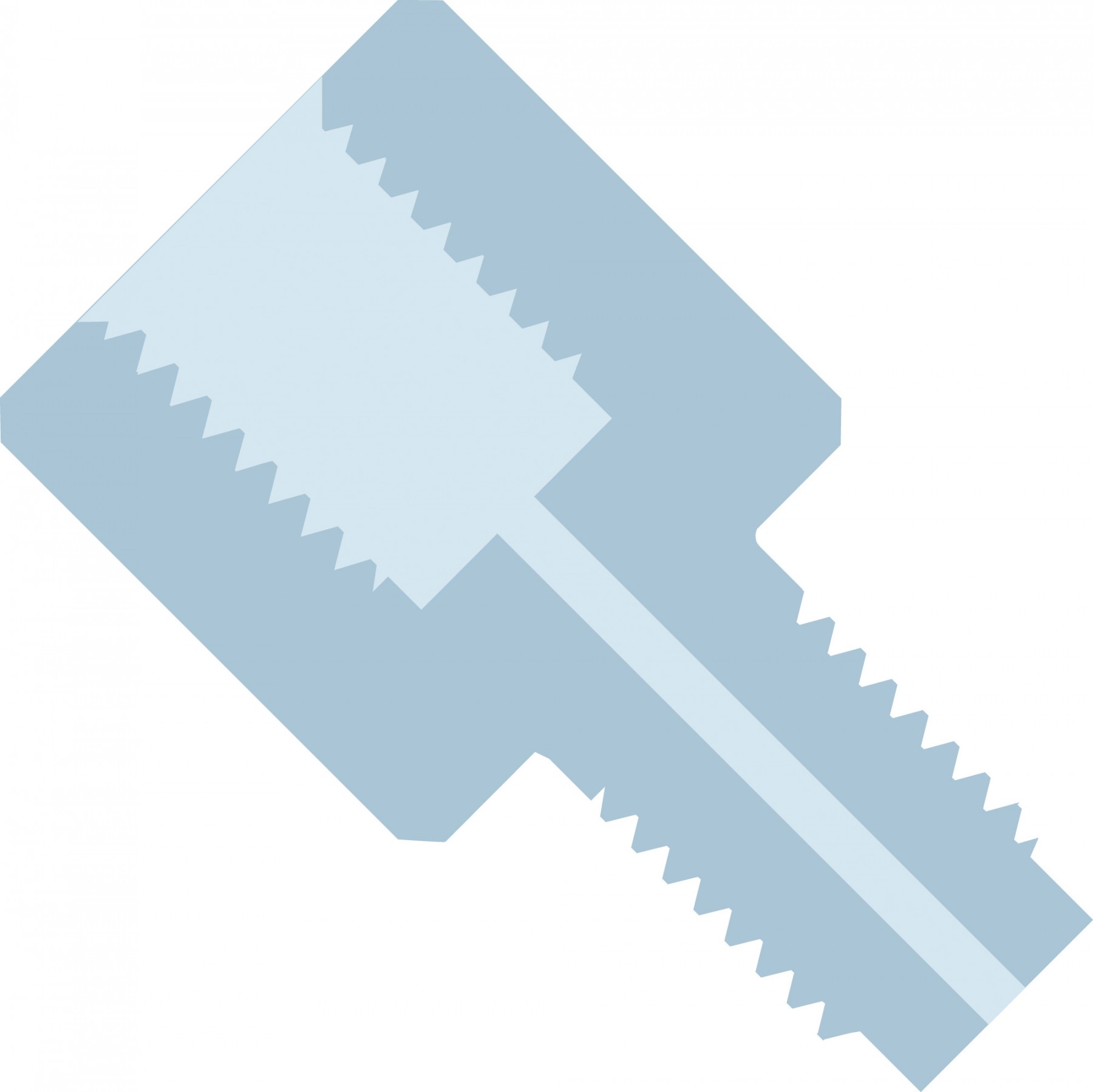 Adapters & Connectors: Threaded Adapter, 1/4"-28 Flat Bottom (Female) to M6 Flat Bottom (Male), PCTFE