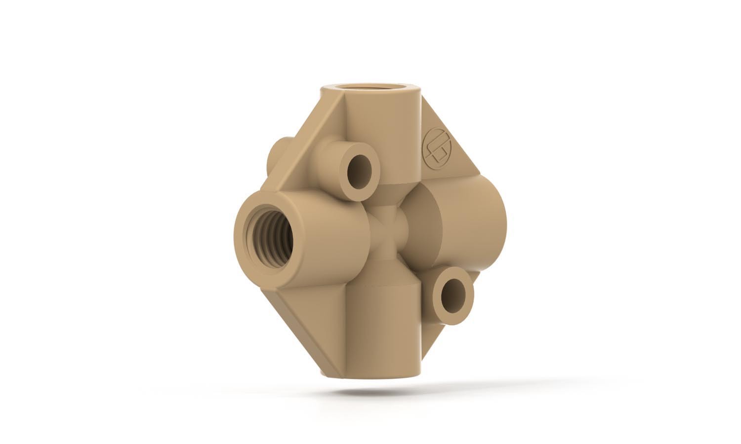 Upchurch: Cross Asy PEEK .020 Hi Press