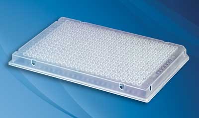 Corning Axygen: PCR Products: Plate, PCR 50ul w/v 384 Well Pre-Sterilized Clear PCR Microplate, compatible with ABI 3730 & 3100 and MJ Thermocyclers