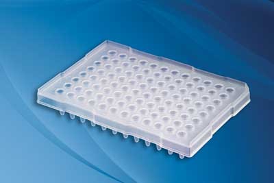 Corning Axygen: PCR Products: Plate, PCR 300ul w/v 96 well Lowith Profile for ABI Clear