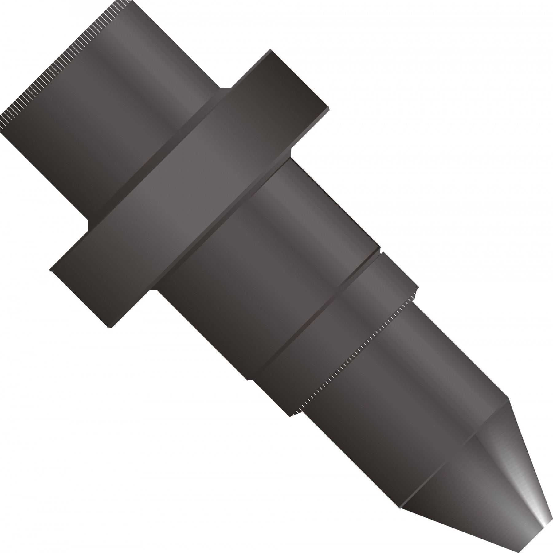 VHP Micro Ferrule for 1/32" OD Tubing, 5/16"-24 Coned, PEEKâ¢ blend (PK), Natural