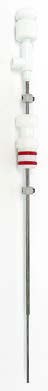 QLA Dissolution Sampling Cannula: 900mL Sample/Return Probe Fixed with Filter Housing, Stopper & Up/Down Collars for Sotax