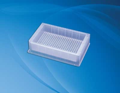 Corning Axygen: Reservoirs: Reservoir, Medium Profile, Single Well, Pre-Sterilized, 384 Bottom Reservior,  Individually Wrapped, Max.plate volume 170ml