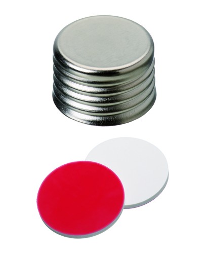 Discounted Vials and Caps: Screw Cap 18mm Closed, Magnetic,