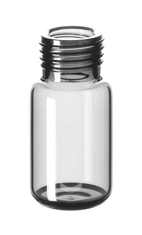 10ml Precision Thread Headspace-Vial, 46 x 22.5mm, clear glass, 1st hydrolytic class, rounded bottom (for MAGNETIC screw caps)