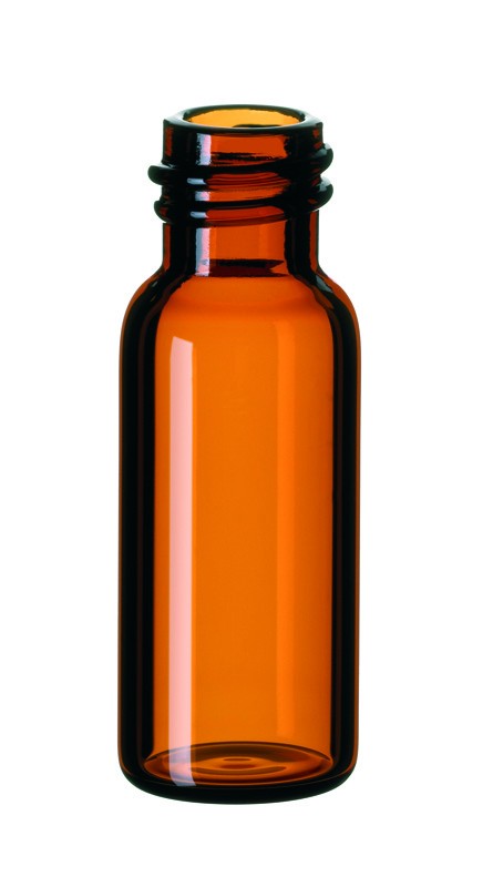 2ml Screw Neck Vial, 8-425 thread, 32 x 11.6mm, amber glass, 1st hydrolytic class, small opening