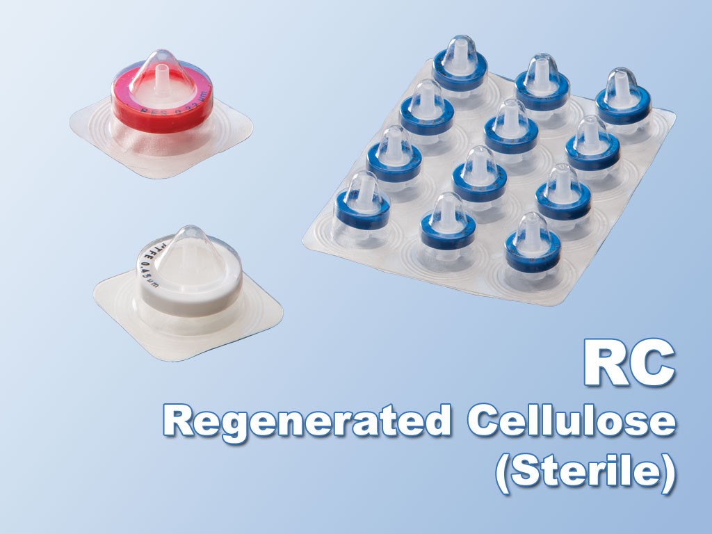 Kinesis Regenerated Cellulose Sterile Syringe Filters