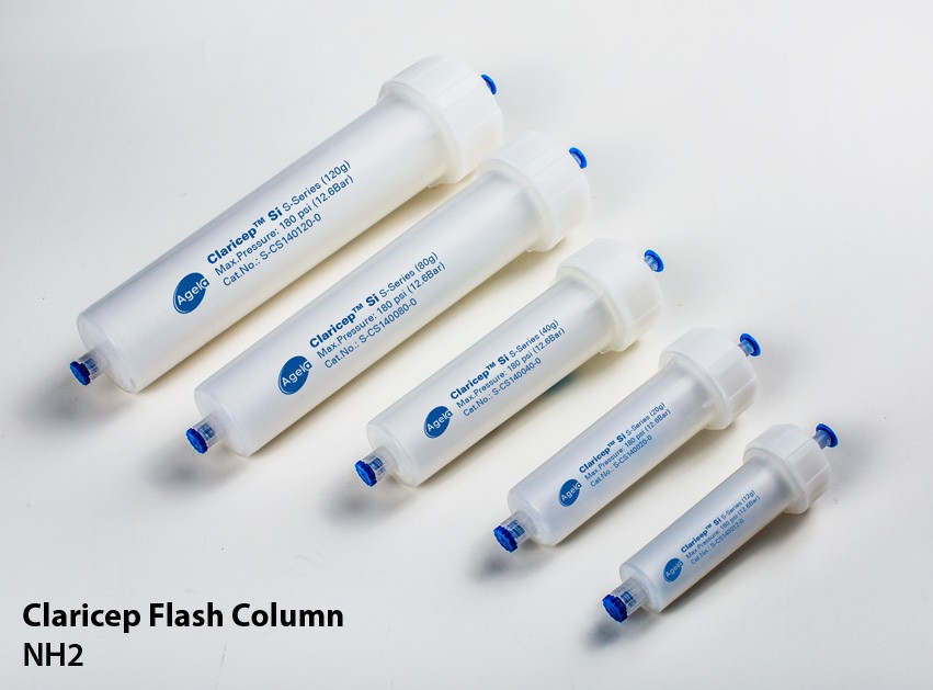 Agela: Claricep Flash Column, NH2, 100Ã, 20 - 35Âµm, 330g
