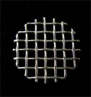 QLA Dissolution Capsule Sinkers: 10 Mesh Screen Insert for SNKLID-VK