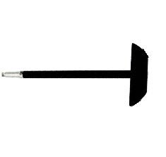 QLA Dissolution Paddles: Spin ON/OFF Paddle, PTFE Coated Over 316 SS, Serialized