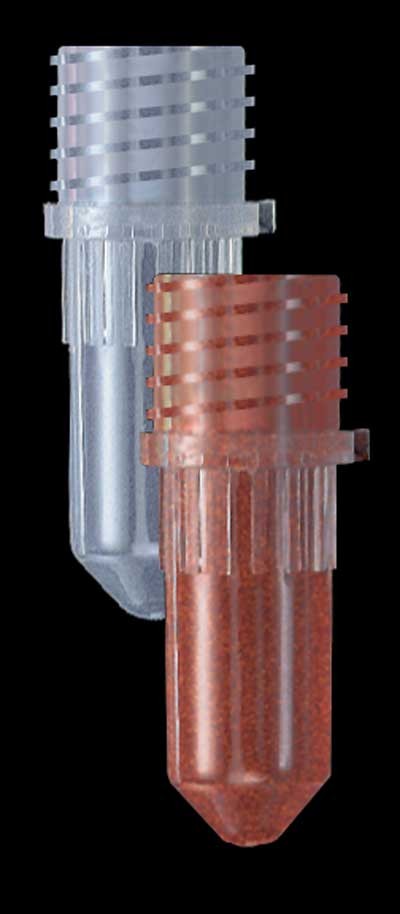 Corning Axygen: Tubes, Caps & Racks: Tube, 0.5ml Screw Cap Conical Amber