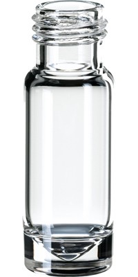 1.1ml Microliter Short Thread Vial ND9, 32 x 11.6mm, clear glass, 1st hydrolytic class