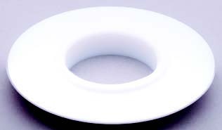 QLA Dissolution Accessories: Suspension Cup Weighted Holder, PTFE, 5.72cm OD, .052cm ID