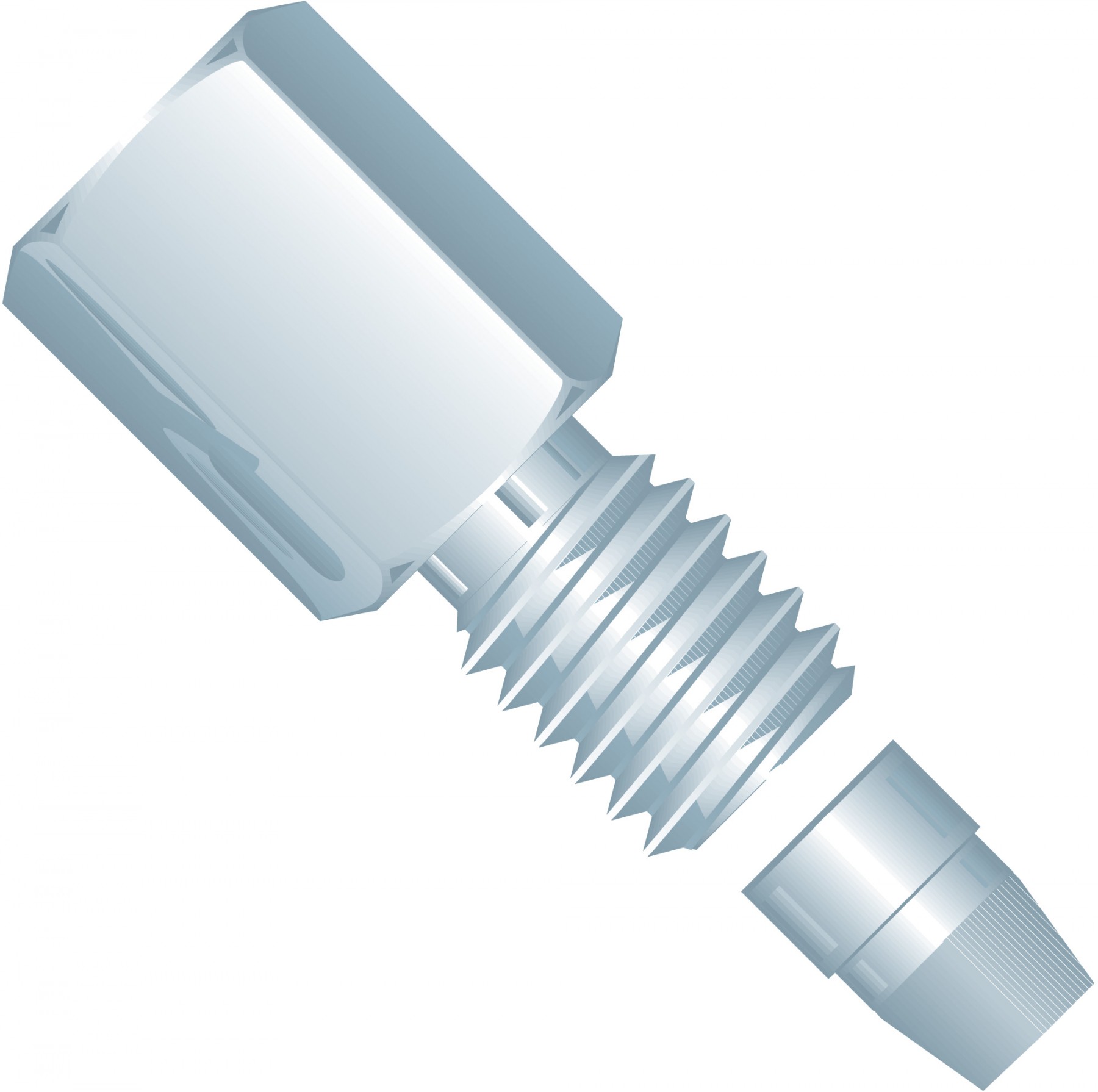 Upchurch: 1/16 Rheodyne Long Nut             