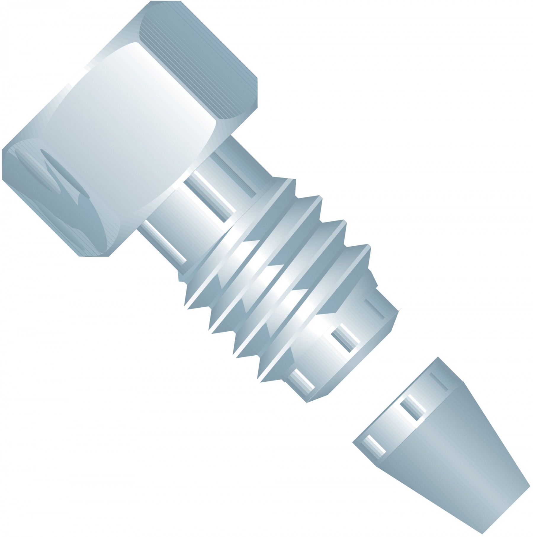 Upchurch: Nut SS 10-32 1/16"