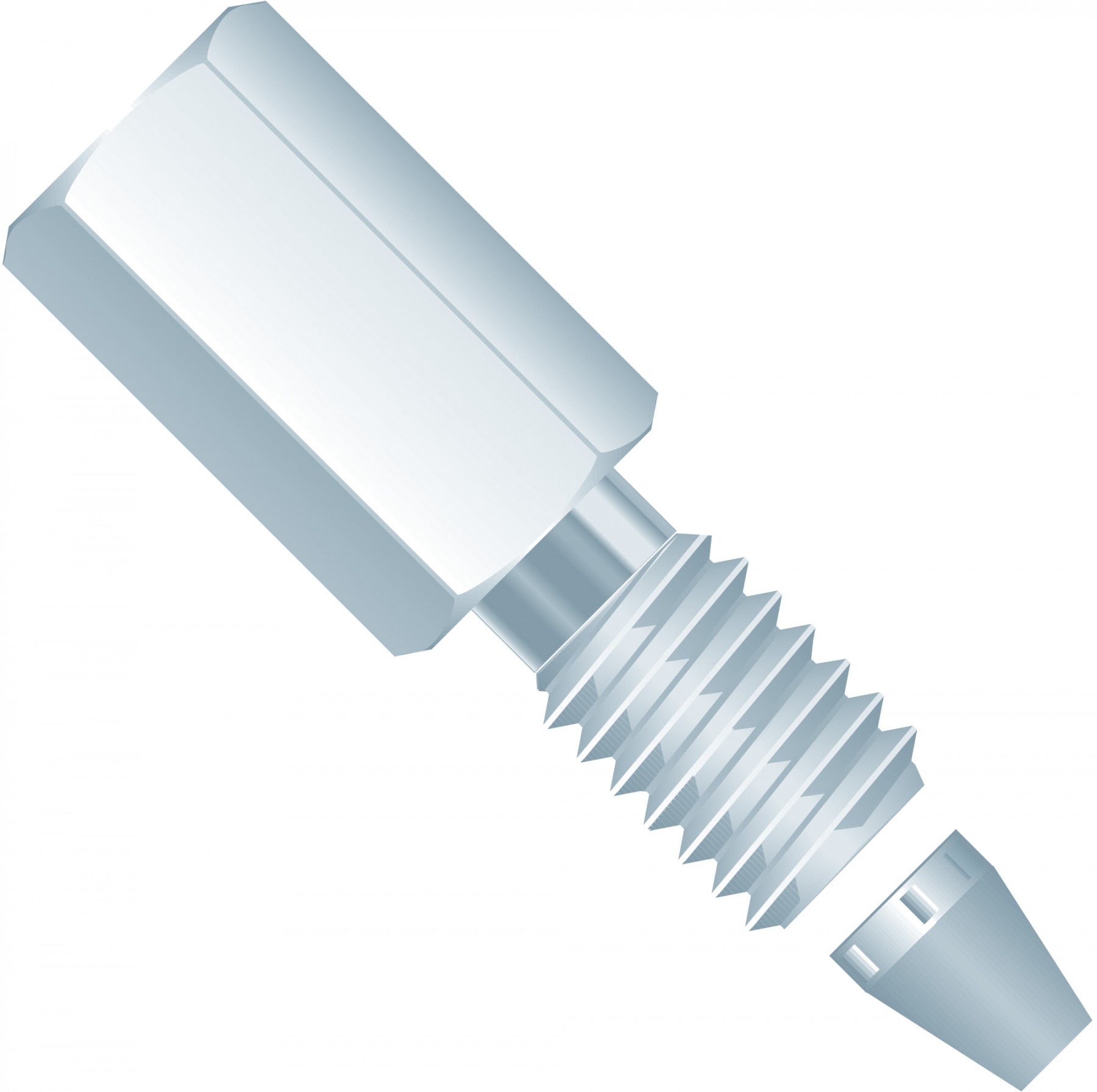 Upchurch: Nut Beckman SS 10-32 1/16" Long    