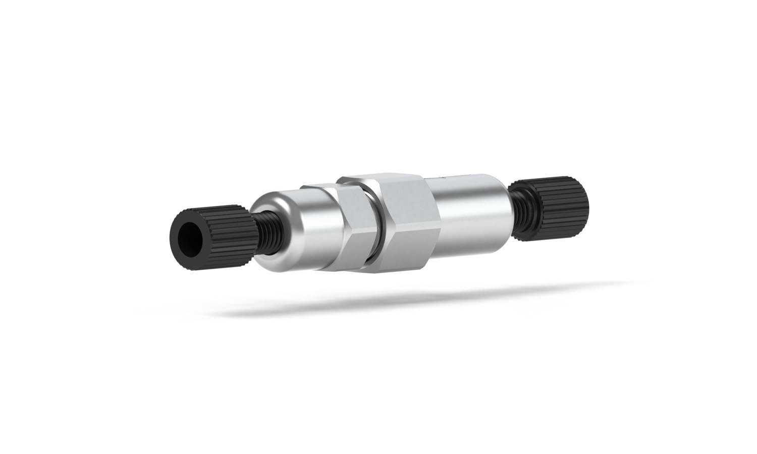 Flow & Pressure Control: Back Pressure Regulator, Assembly, 500psi (34bar), for 1/16" OD Tubing, SST