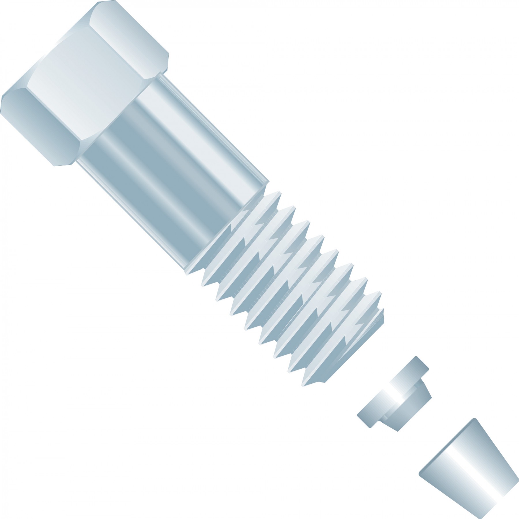 Upchurch: VHP UHPLC Fitting SS 10-32 1/16"