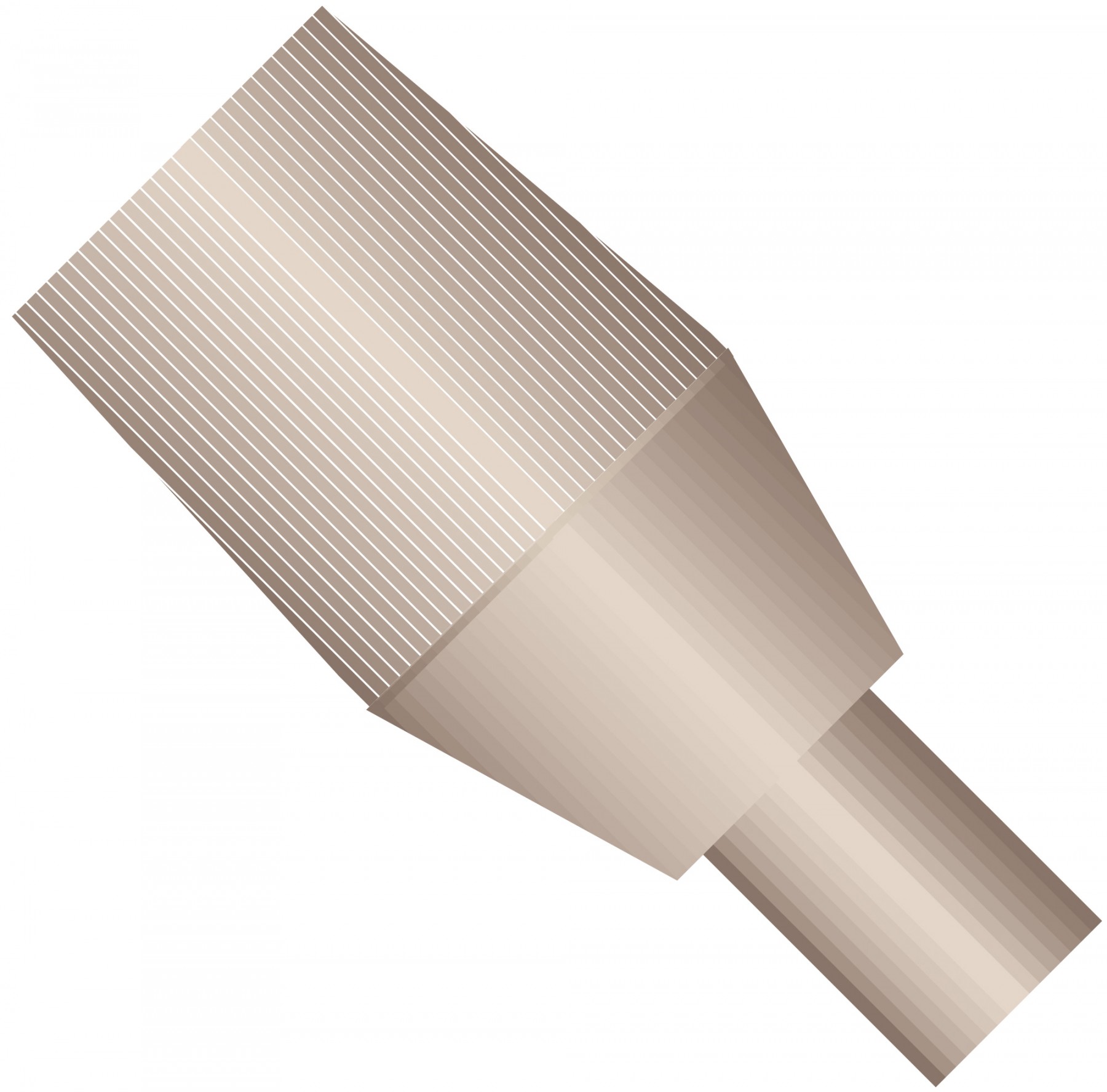 Ferrule, for 1/32" OD Tubing, 10-32 Coned, PEEK, Natural
