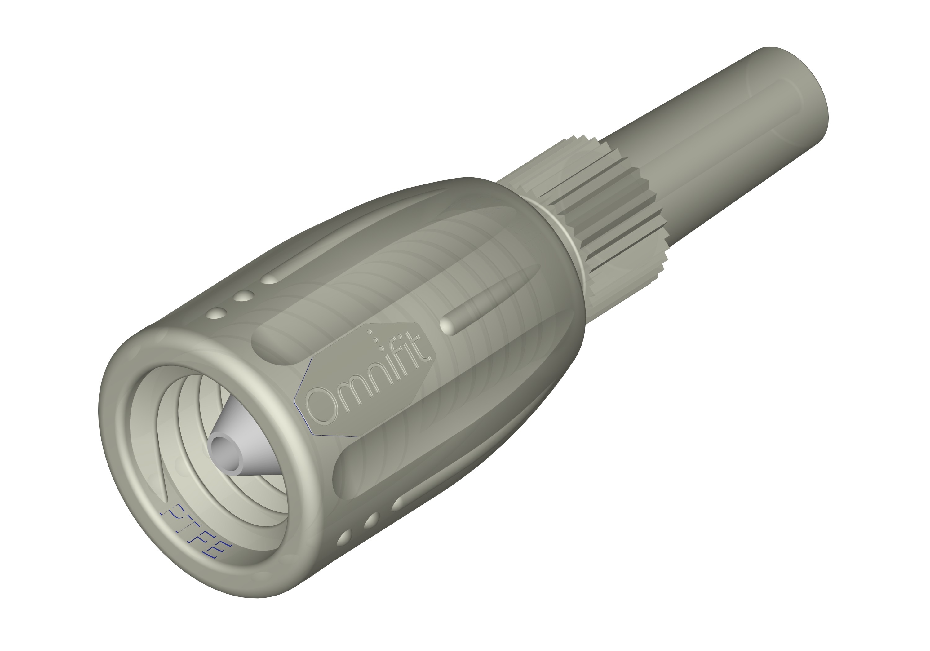 Adapters & Connectors: Adaptor, male Luer