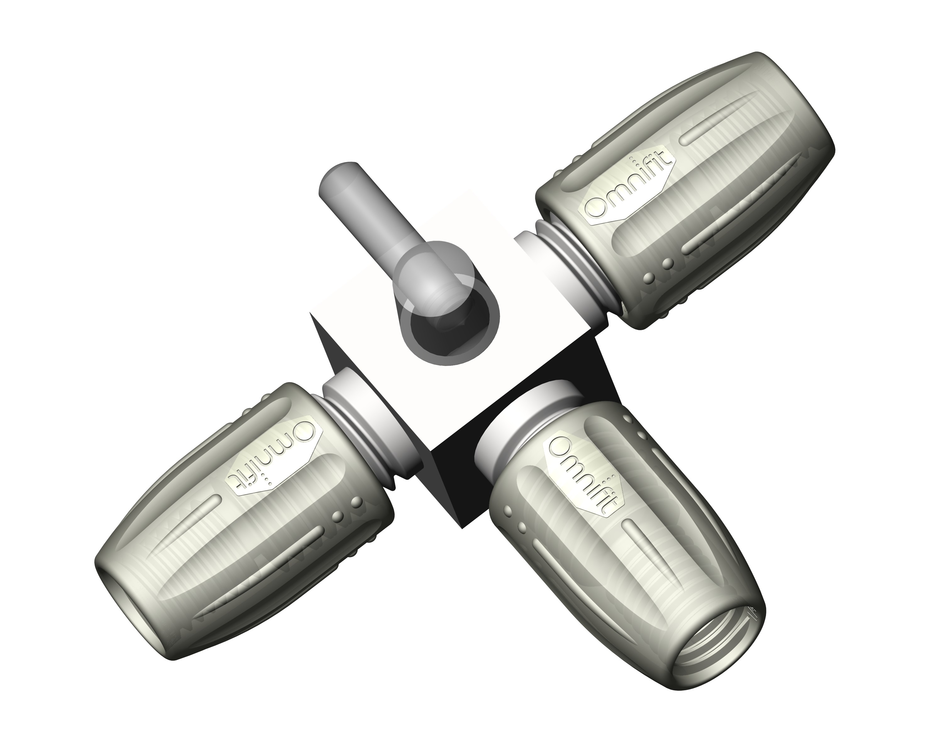 Flow & Pressure Control: Valve, 3-way, single key