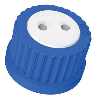 Diba Labware: T-SERIES CAP, GL32, 2 PORTS
