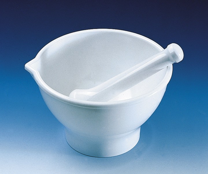 Brand: Mortar with pestle MF white