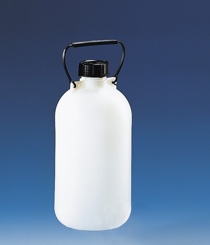 Brand: Storage bottle, PE-HD, narrow neck