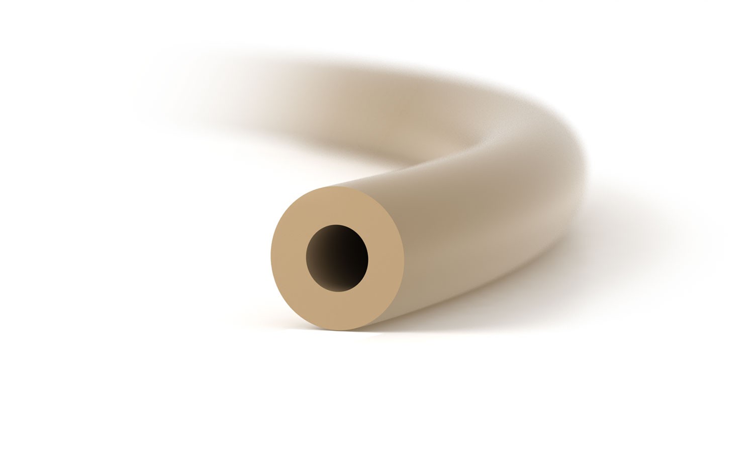 Tubing: Tubing, PEEKâ¢, Natural,  1/16"x 0.010" (0.25mm)x5ft
