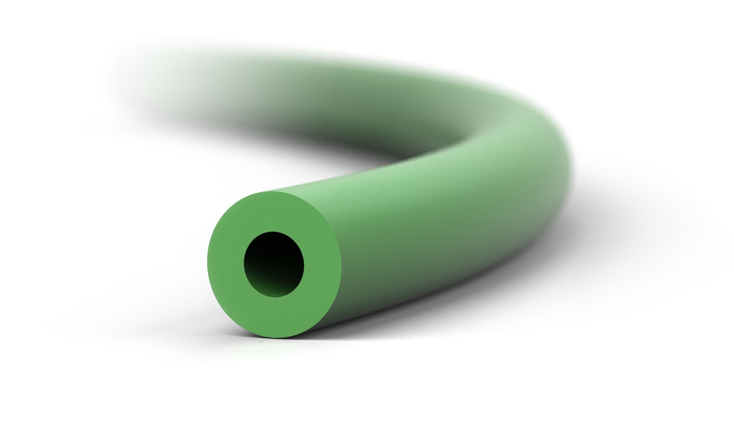Tubing: Tubing, PEEKâ¢, Green,  1/16"x 0.030" (0.75mm)x5ft