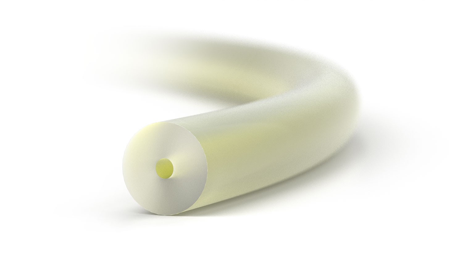 Tubing: Tubing, FEP, Yellow, 1/32" x 0.007" (0.175mm) x 5ft