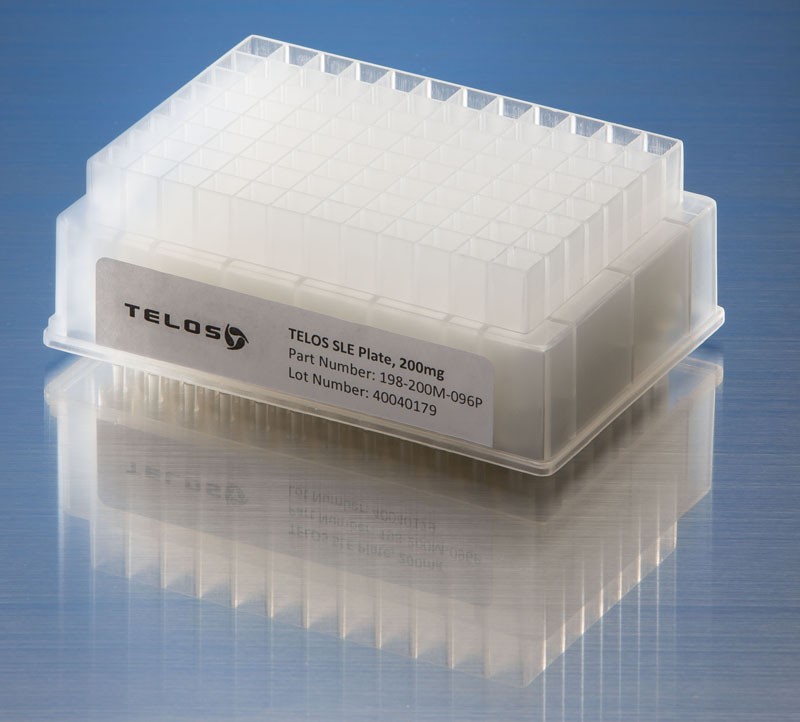 Kinesis Protein Precipitation Products: TELOSÂ® SLE Supported Liquid Extraction 200mg Plate