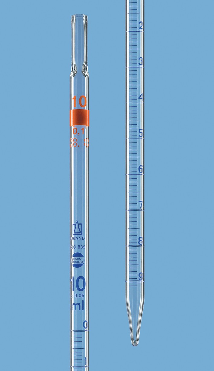 Brand Pipettes/Dispensers: Cotton plug pip.BLAUBRAND class AS