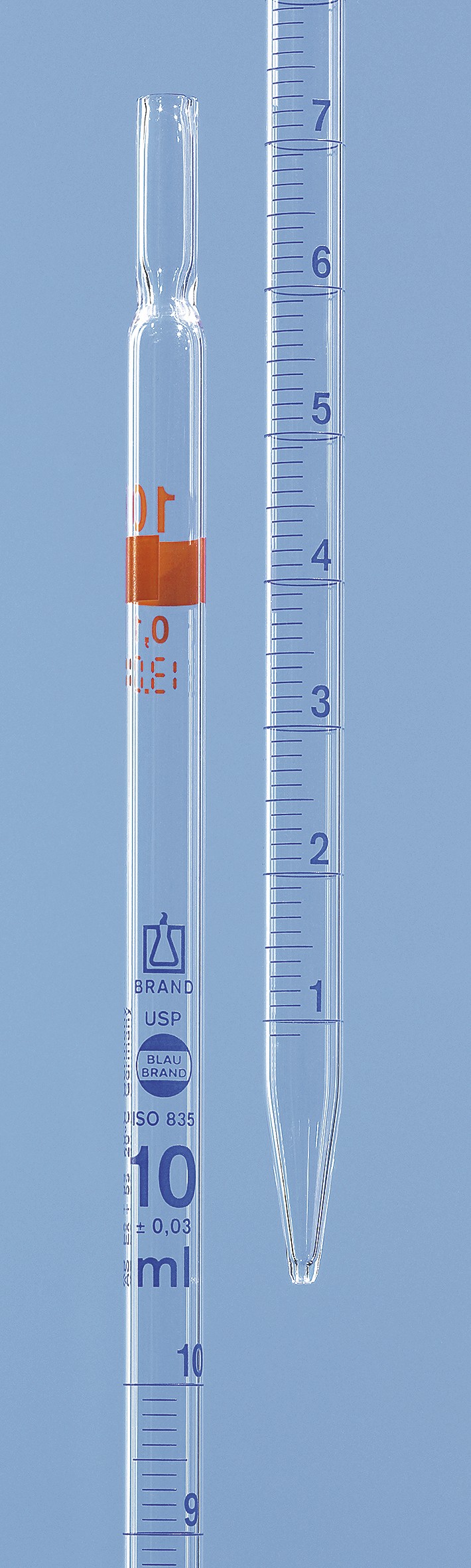 Brand Pipettes/Dispensers: Grad. pipette BLAUBRAND AS USP