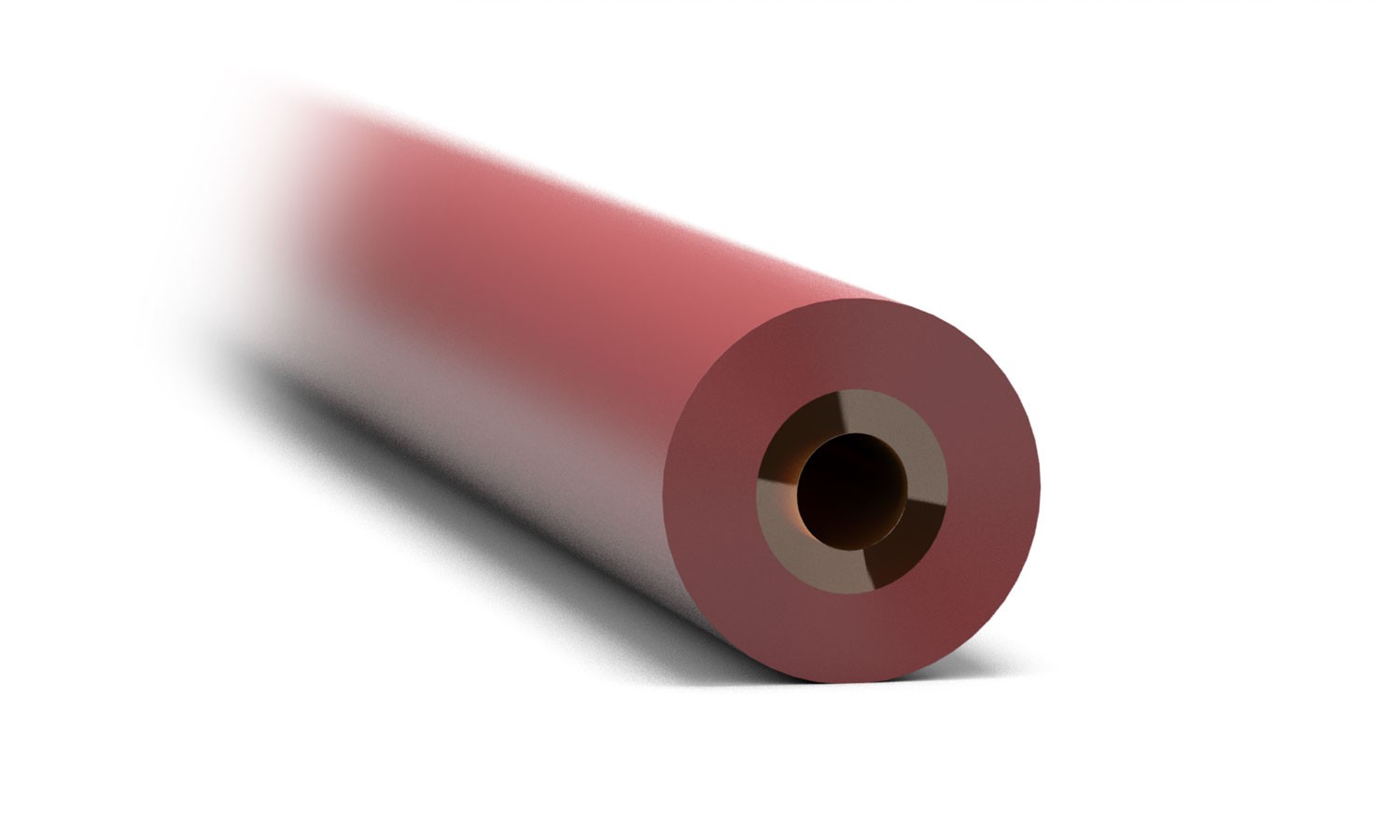 Tubing: Tubing, PEEKsilâ¢, Red,  1/32"x0.004" (100Âµm)x50cm