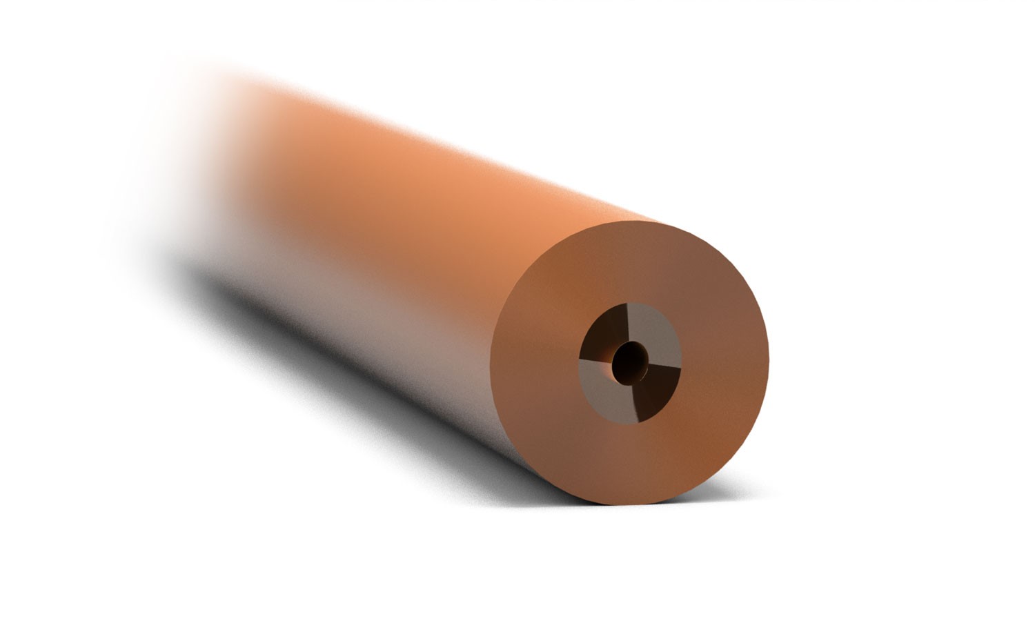 Tubing: Tubing, PEEKsilâ¢, Orange,  1/32"x0.001" (25Âµm)x50cm