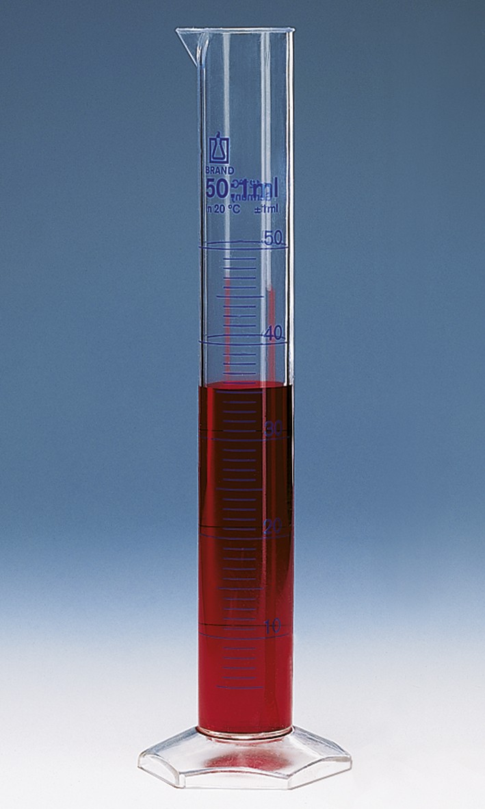 Brand: Grad. cyl. tall form A cert. batch