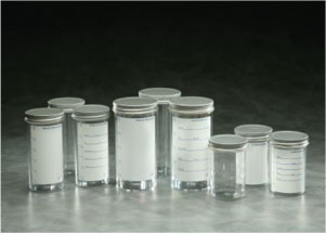 Container 150ml PS, No label, Metal Lid