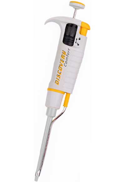 HTL: Pipettes: Discovery Comfort Single Channel Pipette (DV100), 10 - 100Âµl, Digital Pipette