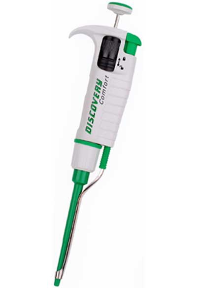 HTL: Pipettes: Discovery Comfort Single Channel Pipette (D250), 50 - 250Âµl, Digital Pipette